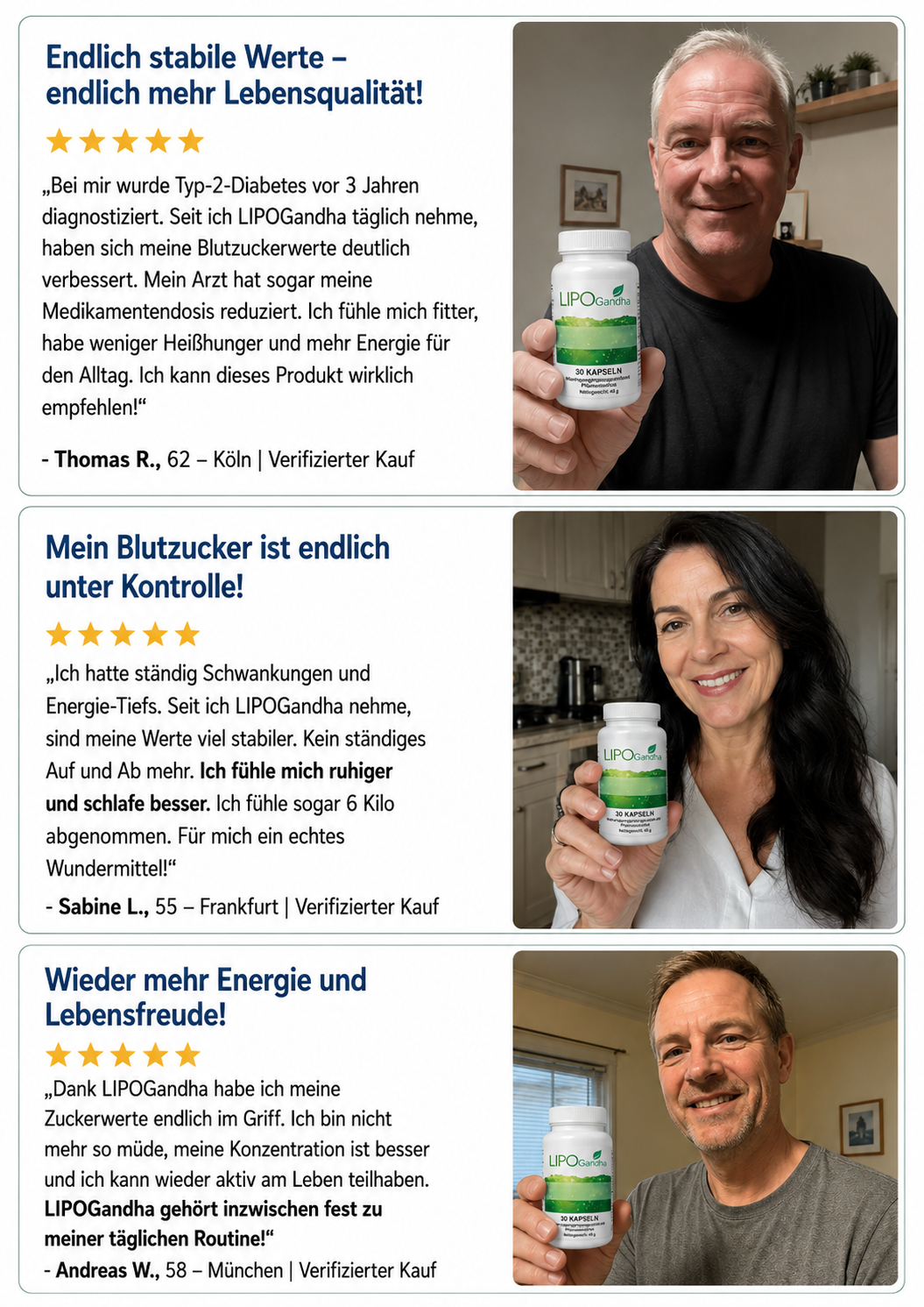 Kundenberichte zu LIPOGandha
